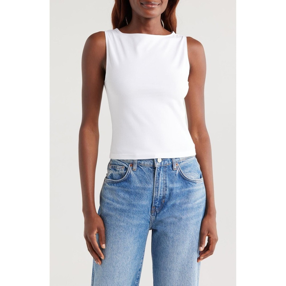 Good American NWT Super Stretch Tank Top - Size 4XL - MSRP $49‎